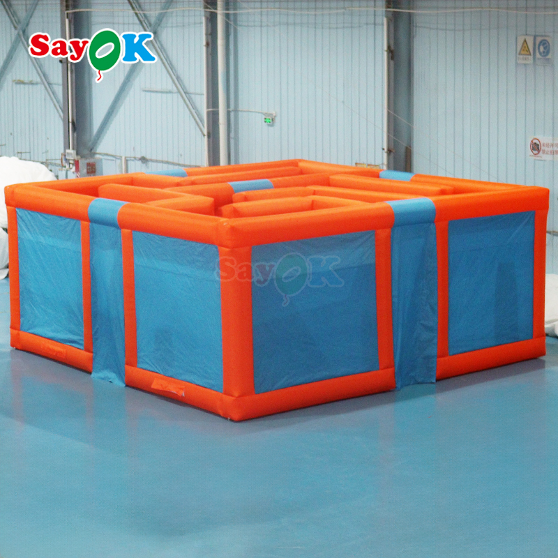 inflatable maze